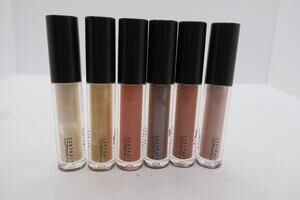 MAC Cosmetics Mini Lipglass Lip Gloss Bundle Lot of 6